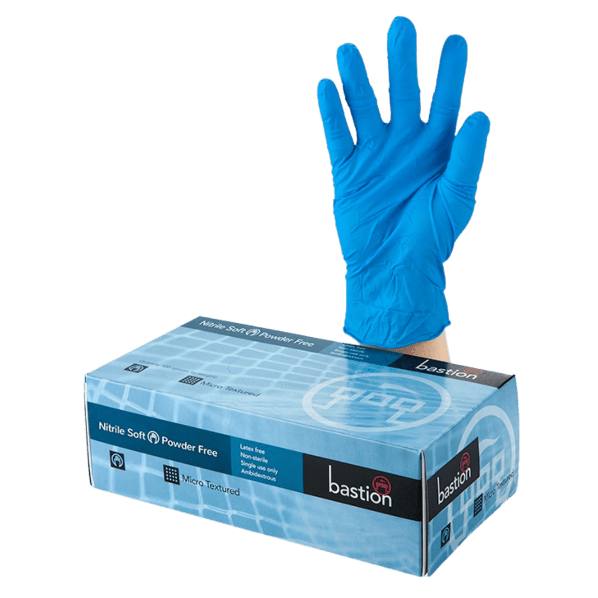 Blue Disposable Nitrile Gloves product image