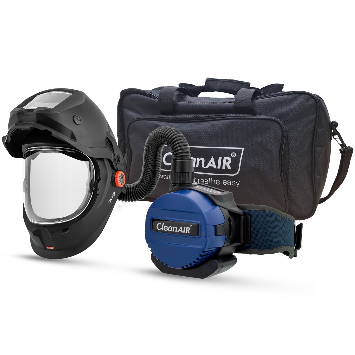 CleanAIR Omnira COMBI flip-up welding helmet