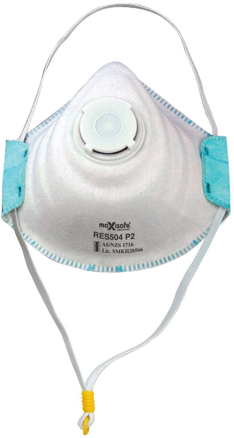 P2 moulded respirator with valve box 10