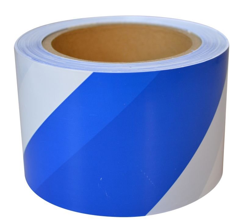 Barricade Barrier Tape Blue White product image